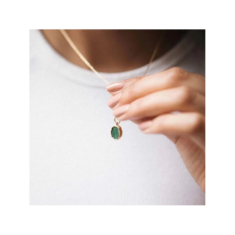 BOUGIE MY JOLIE CANDLE LE POUVOIR DES PIERRES AVEC COLLIER MALACHITE 4 BOUGIE MY JOLIE CANDLE LE POUVOIR DES PIERRES AVEC COLLIER MALACHITE – Image 2