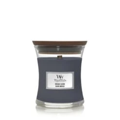 BOUGIE WOODWICK DAIM INDIGO PETITE JARRE