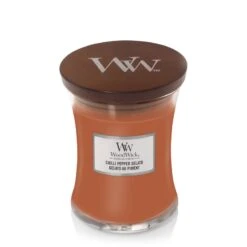 BOUGIE WOODWICK GELATO AU PIMENT MOYENNE JARRE
