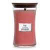 BOUGIE WOODWICK MELON ET QUARTZ ROSE GRANDE JARRE