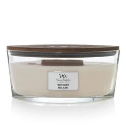 BOUGIE WOODWICK MIEL BLANC ELLIPSE