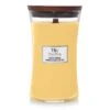 BOUGIE WOODWICK MIMOSA EN BORD DE MER GRANDE JARRE -Bougies Parfumées Magasin bougie woodwick mimosa en bord de mer grande jarre