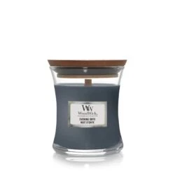 BOUGIE WOODWICK NUIT D ONYX PETITE JARRE