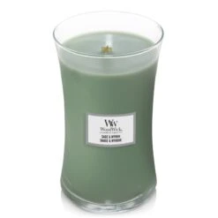 BOUGIE WOODWICK SAUGE ET MYRRH GRANDE JARRE