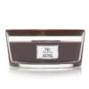 BOUGIE WOODWICK VELOURS DE TABAC ELLIPSE -Bougies Parfumées Magasin bougie woodwick velours de tabac ellipse