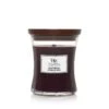 BOUGIE WOODWICK VELOURS DE TABAC MOYENNE JARRE -Bougies Parfumées Magasin bougie woodwick velours de tabac moyenne jarre