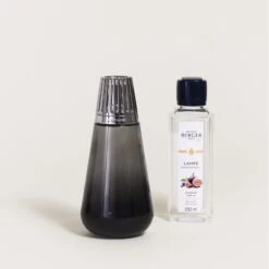 COFFRET LAMPE BERGER AMPHORA NOIRE