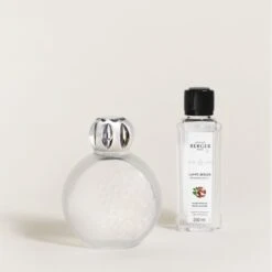 COFFRET LAMPE BERGER ASTRAL GIVRÉ