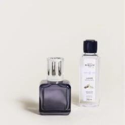 COFFRET LAMPE BERGER GLAÇON GRISE