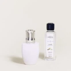 COFFRET LAMPE BERGER JUNE BLANCHE